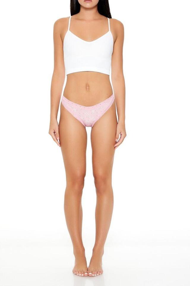 Floral Print Bikini Panties | Forever 21 Product Image