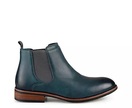 Vance Co. Landon Mens Tru Comfort Foam Pull-on Chelsea Boots Green Product Image