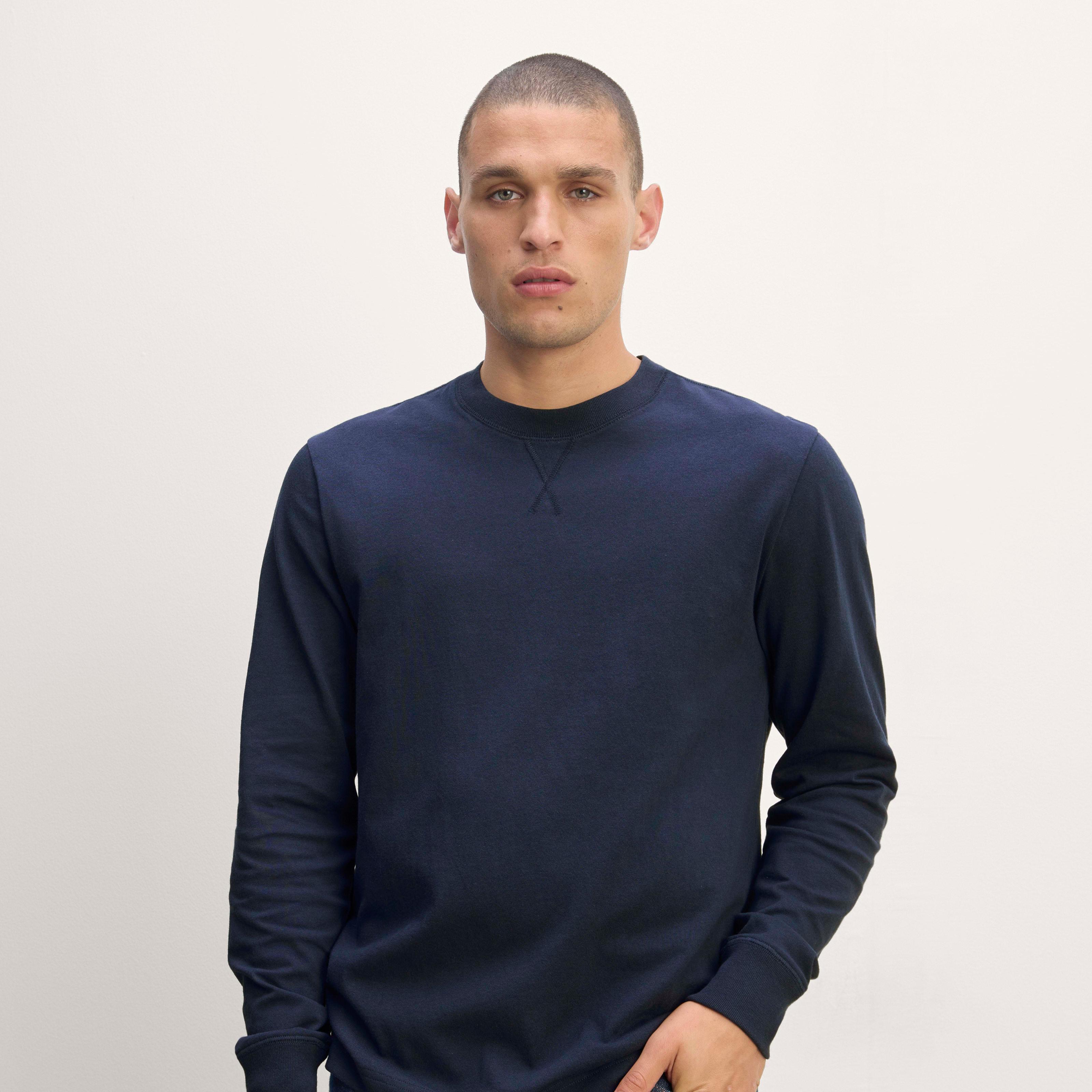 Mens Premium-Weight Relaxed Crew T-Shirt by Everlane Product Image