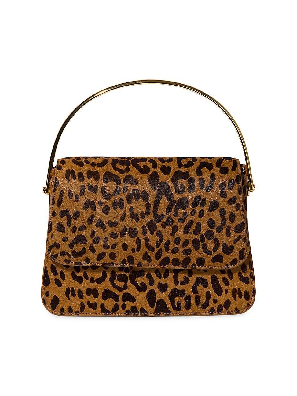 Womens Aria Leopard Calfhair Mini Bag Product Image