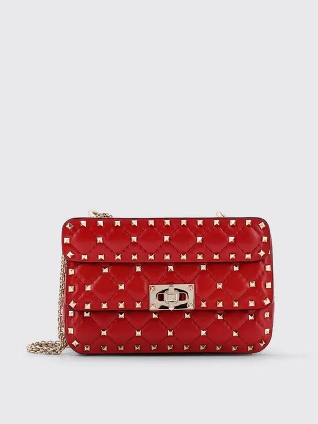 VALENTINO GARAVANI Rockstud Spike In Red Product Image