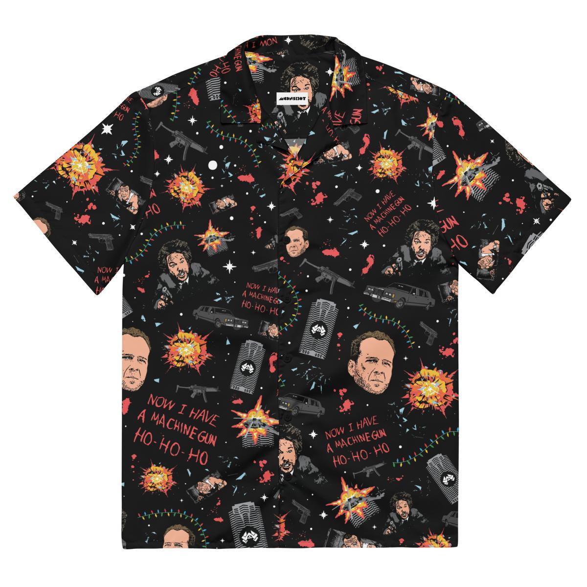 Nakatomi Christmas - Button Up Shirt Product Image