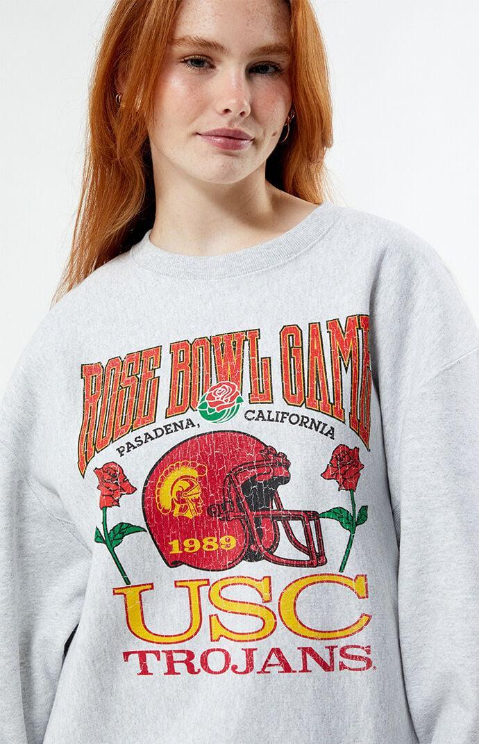 Women's x Rose Bowl USC Champion Crew Neck Sweatshirt Product Image