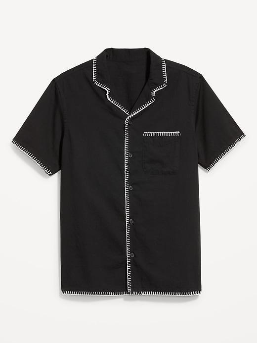 Short-Sleeve Camp Shirt Product Image