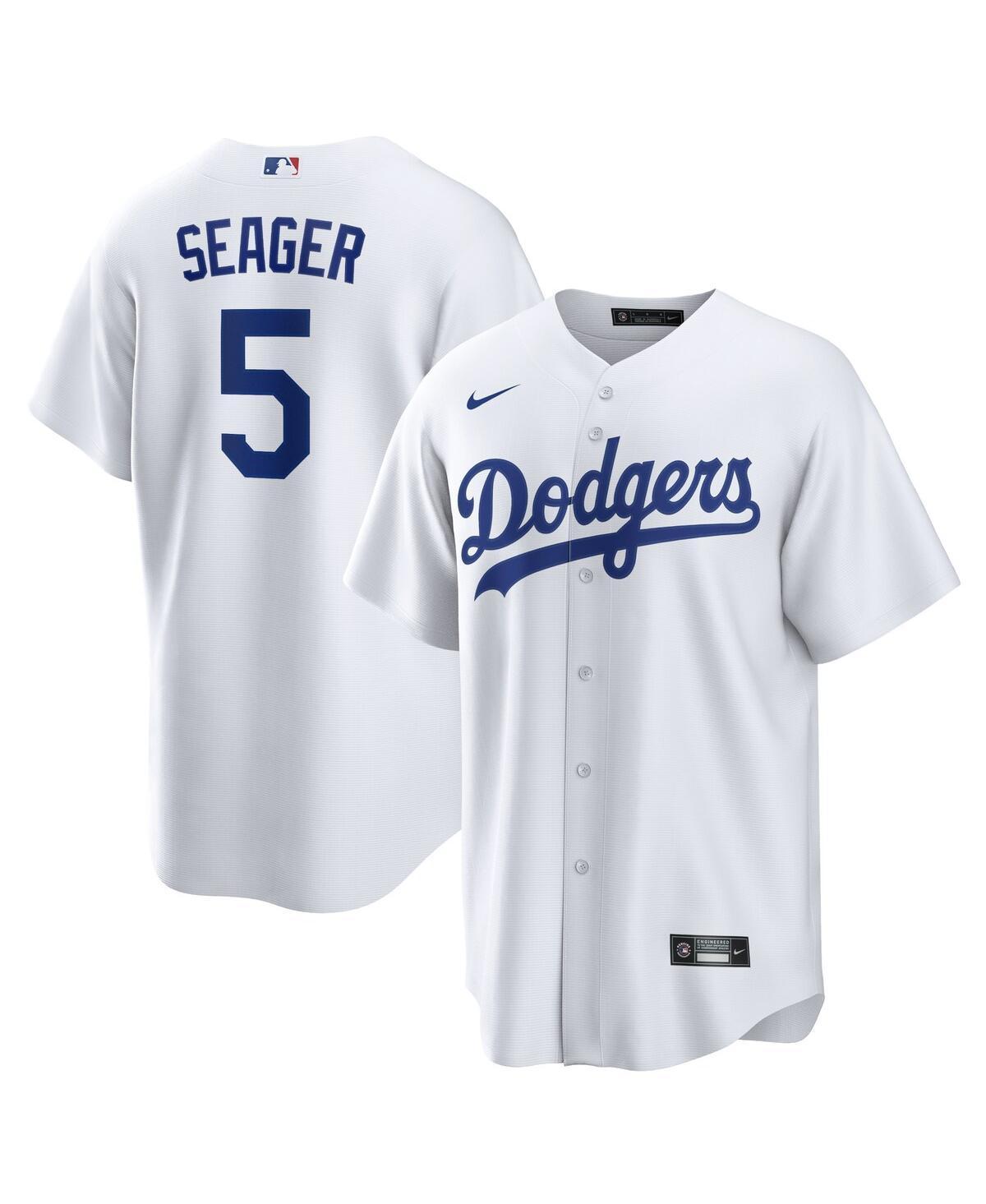 Mens Nike Corey Seager Los Angeles Dodgers Home Replica Player Name Jersey Product Image