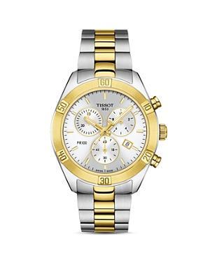 Tissot PR 100 Sport Chic Colorblock Chronograph Watch Product Image