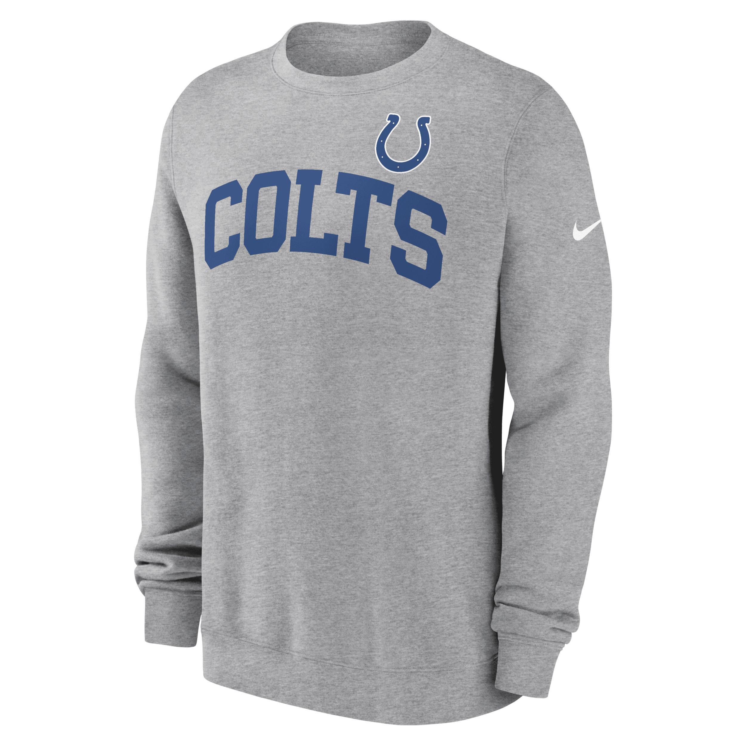 Indianapolis Colts Club Nike Mens NFL Pullover Crew Product Image