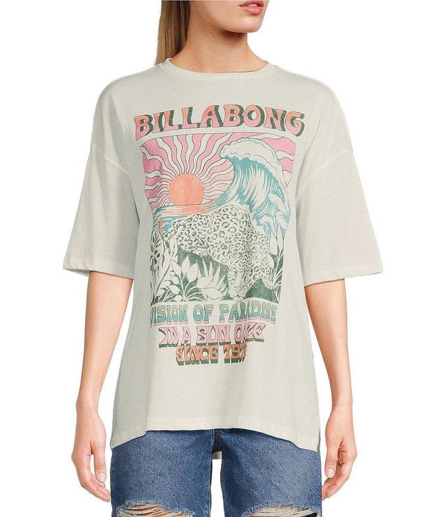 Billabong Vision Of Paradise Graphic Oversized T-Shirt Product Image