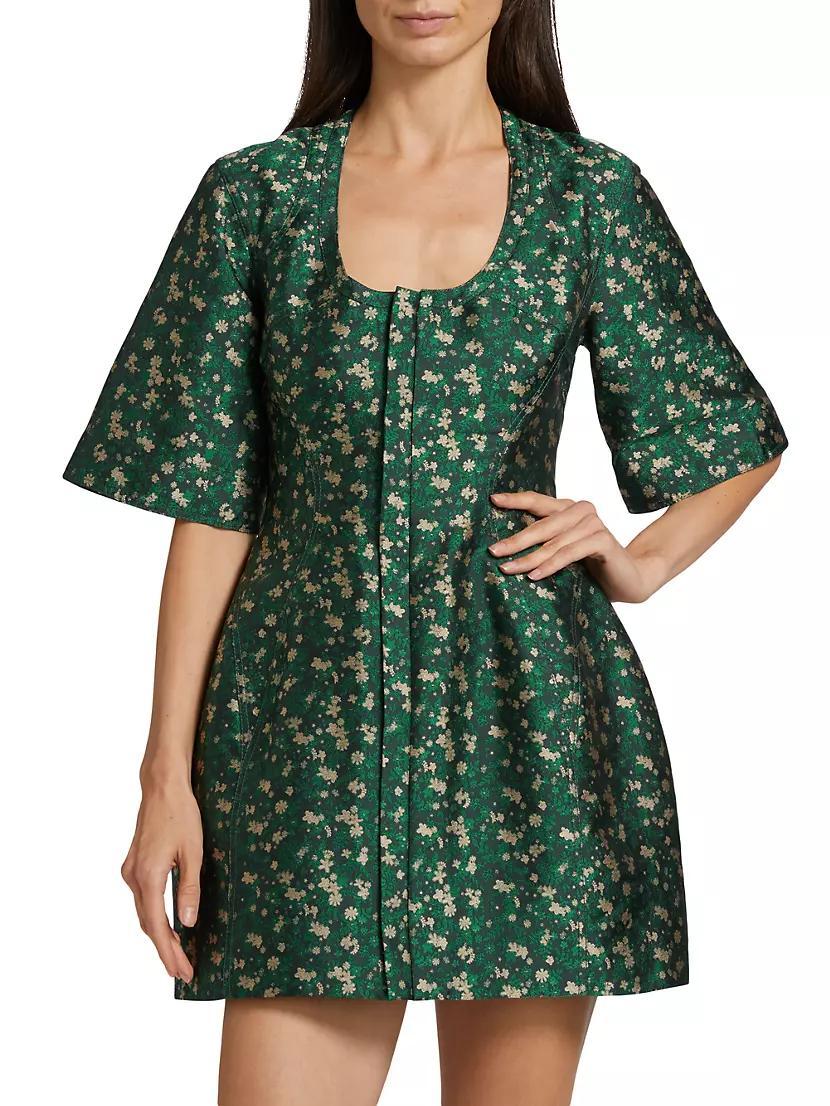 Floral U-Turn Minidress Product Image