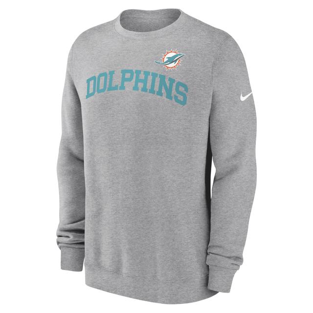 Miami Dolphins Club Nike Men's NFL Pullover Crew Product Image