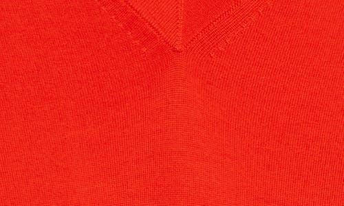 Haius V-neck Wool Sweater In Firetruck Product Image