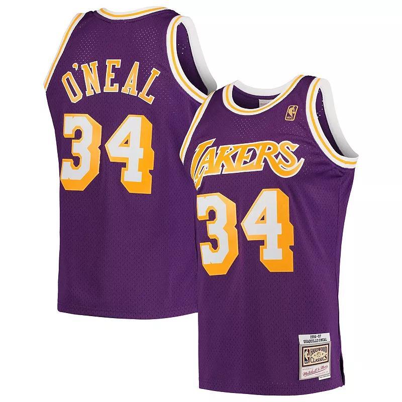 Mitchell & Ness Mens Earvin Magic Johnson Mitchell & Ness SuperSonics Swingman Jersey - Mens Product Image