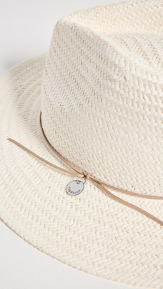 rag & bone Packable Straw Fedora | Shopbop Product Image