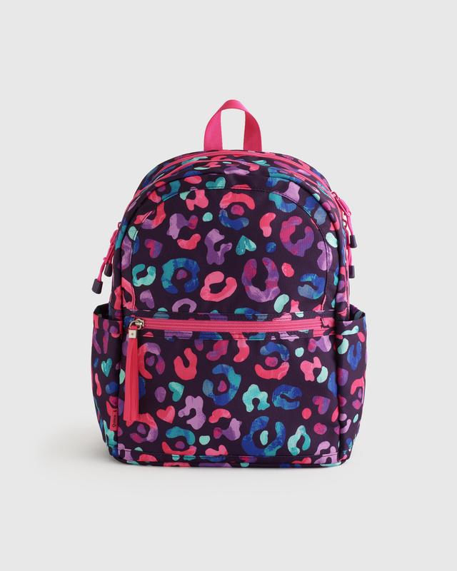 Recycled Double Pocket Backpack - Medium  Product Image