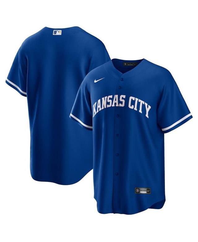 Mens Nike Royal Kansas City Royals Alternate Replica Team Jersey - Royal Product Image