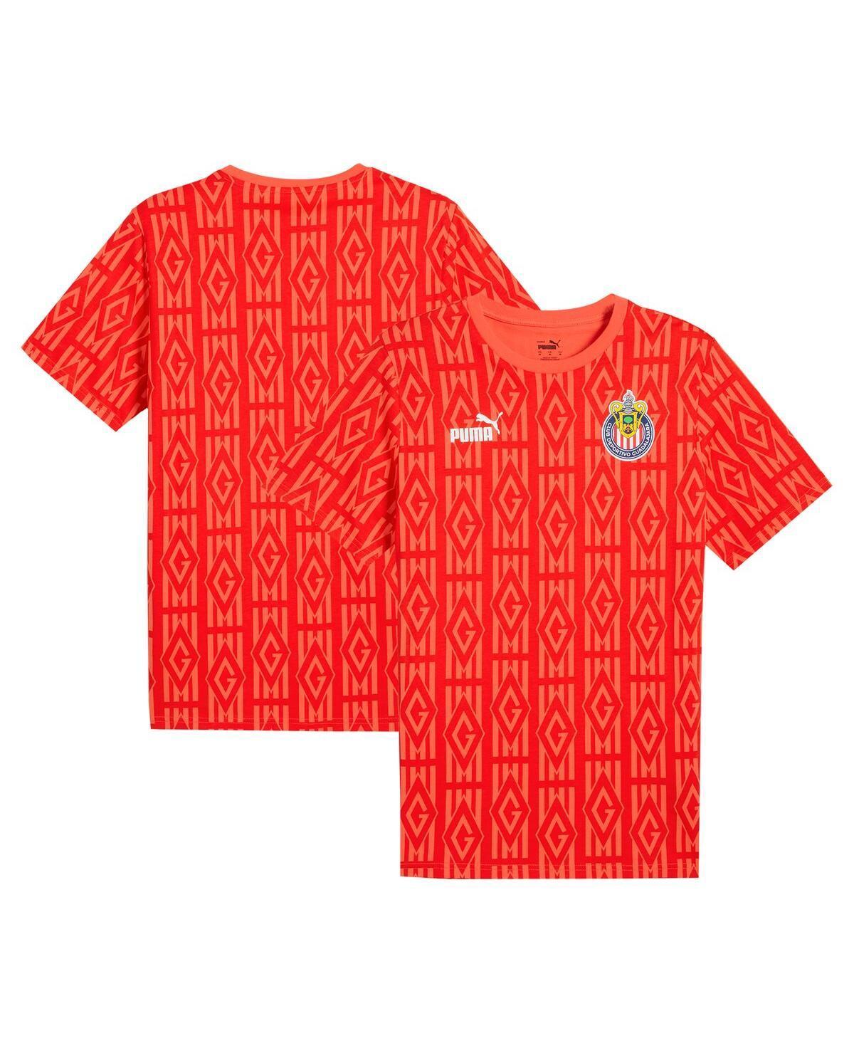 Puma Mens Red Chivas ftblCulture Aop T-Shirt Product Image