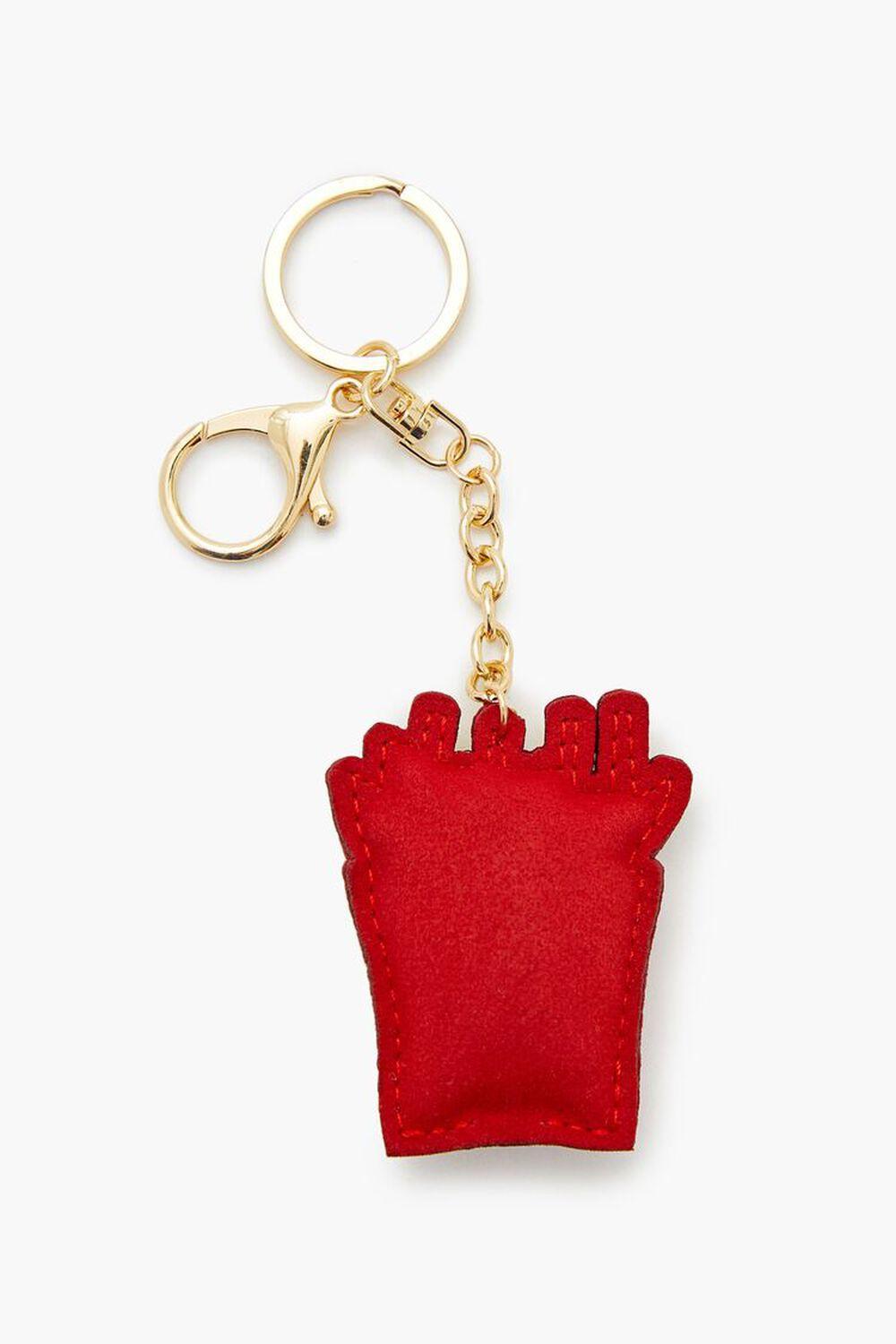 Rhinestone French Fry Keychain | Forever 21 Product Image