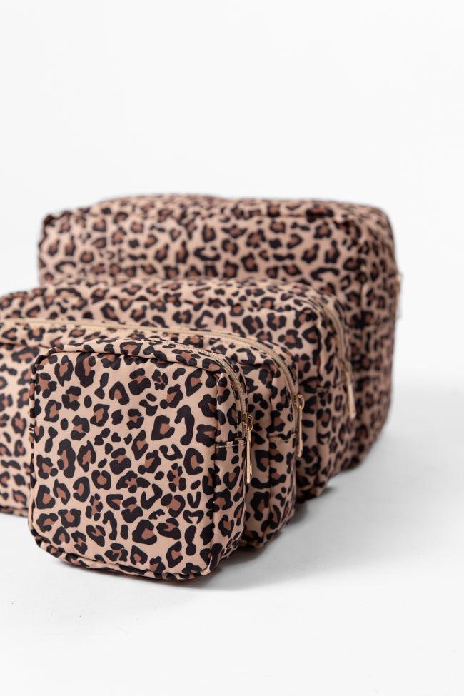 Leopard Travel Pouch Set Product Image