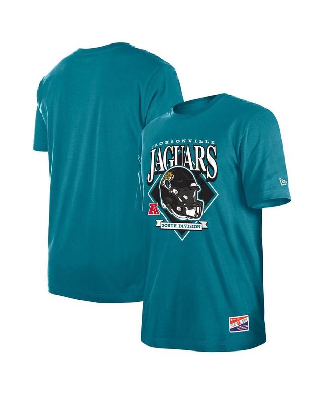 Mens New Era Black Jacksonville Jaguars Team Logo T-shirt Product Image