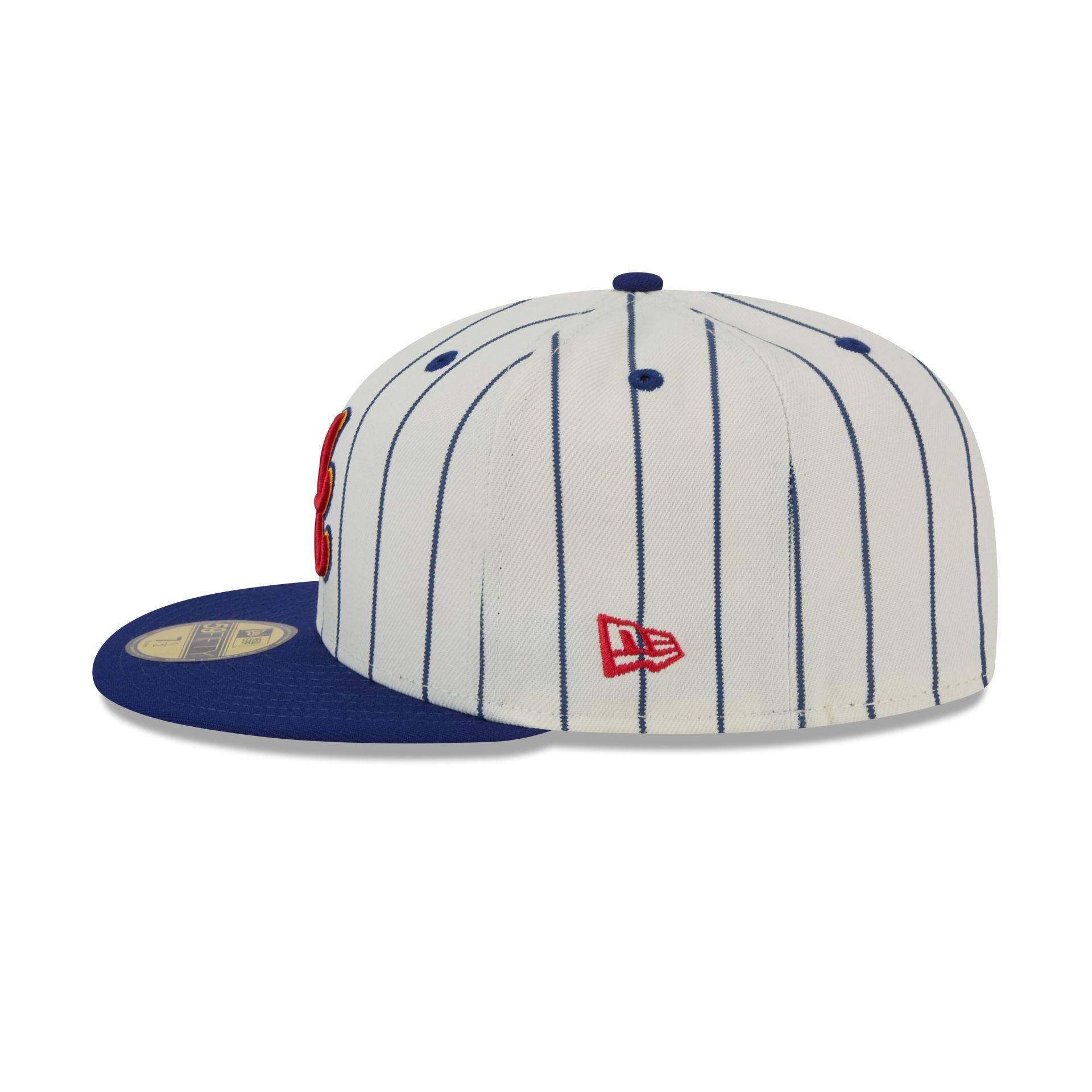 Big League Chew X Atlanta Braves Pinstripe 59FIFTY Fitted Hat Male Product Image