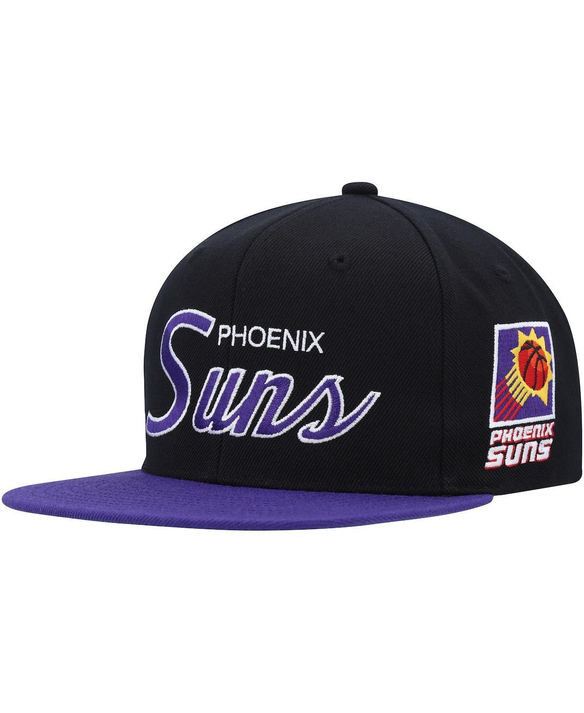 Mens Mitchell & Ness Phoenix Suns Hardwood Classics MVP Team Script 2.0 Snapback Hat Product Image