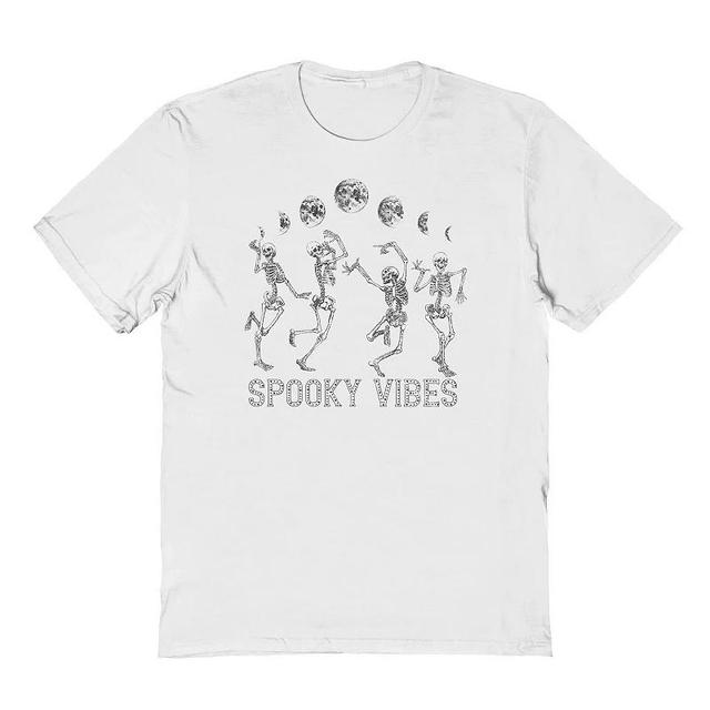 Mens Spooky Vibes Halloween Graphic Tee Product Image