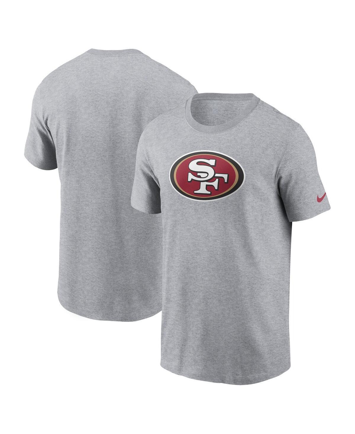 Mens Nike Gray San Francisco 49ers Logo Essential T-Shirt Product Image