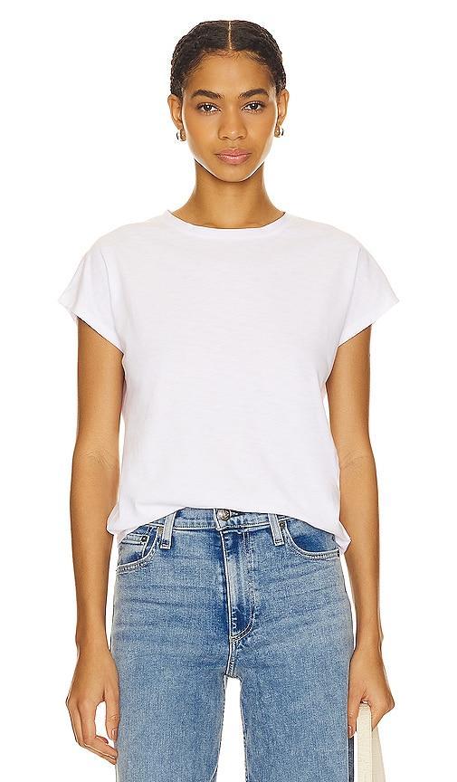 rag & bone The Slub Back Pleat Organic Cotton Top Product Image