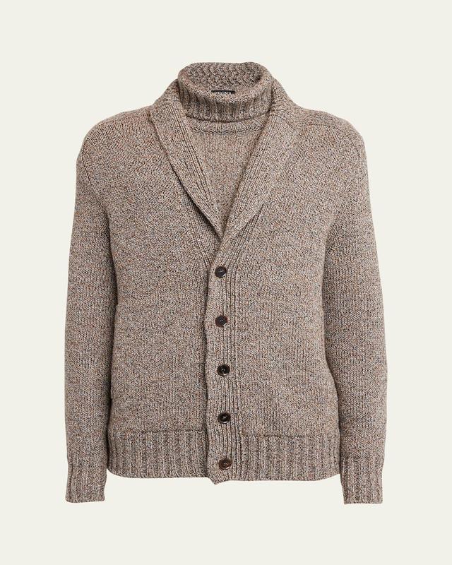 Mens Oasi Cashmere Cardigan Jacket Product Image