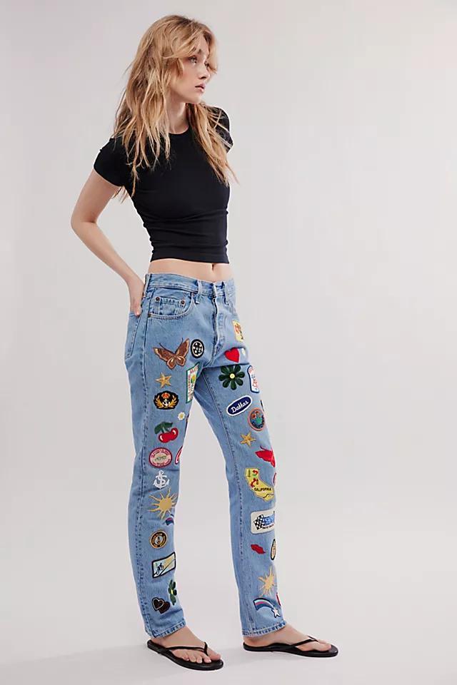 Tricia Fix Patched Jeans Product Image