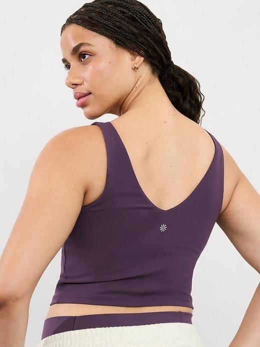 Transcend V-Neck Crop Bra A-C Product Image