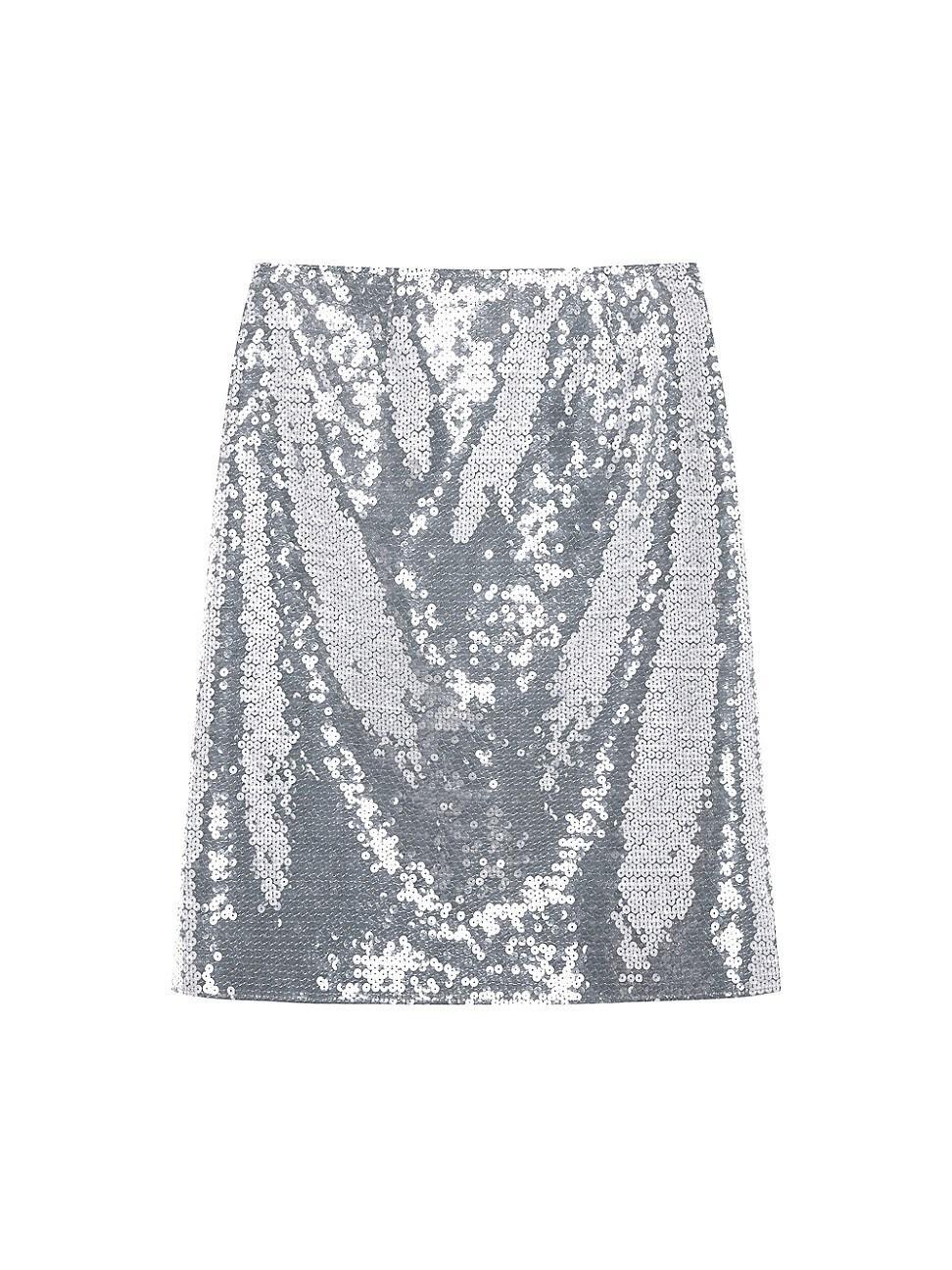 Womens Wake Wile Sequined Midi-Skirt product image