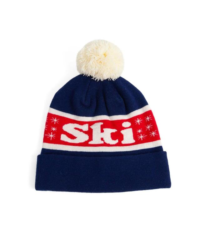 Womens Ski Lady Winter Hats - Blue, Red Product Image