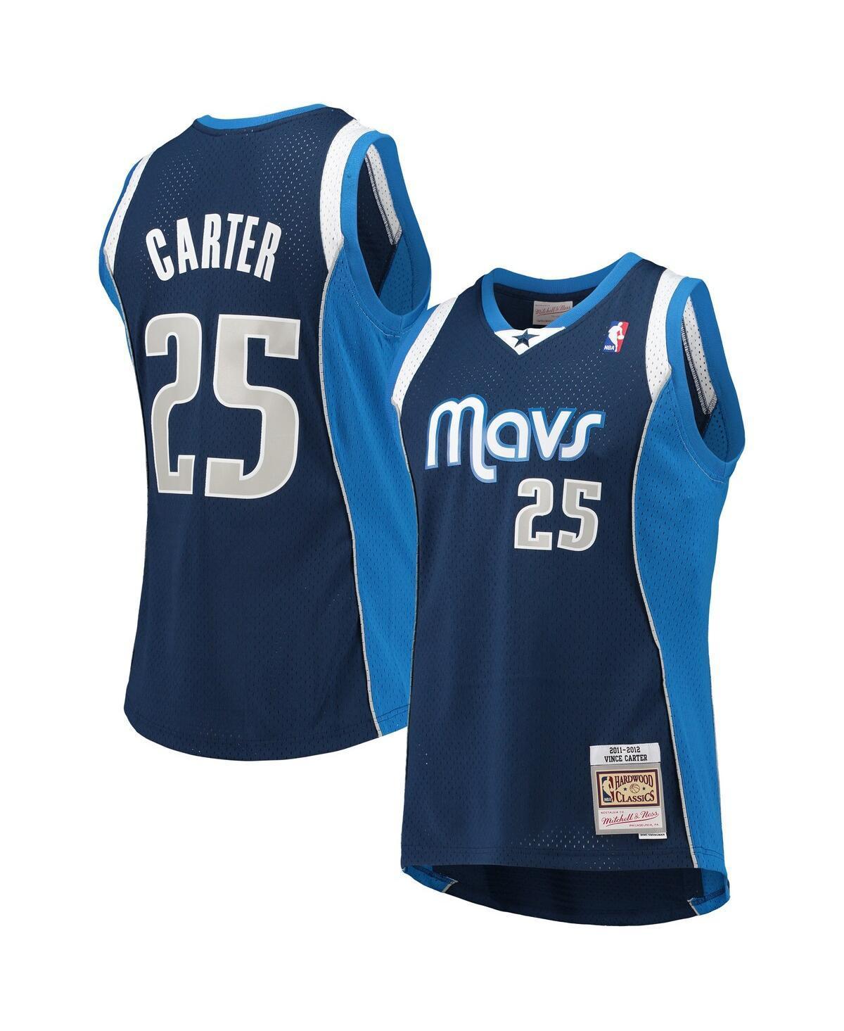 Mens Vince Carter Navy Dallas Mavericks 2011-12 Hardwood Classics Swingman Jersey - Navy Product Image