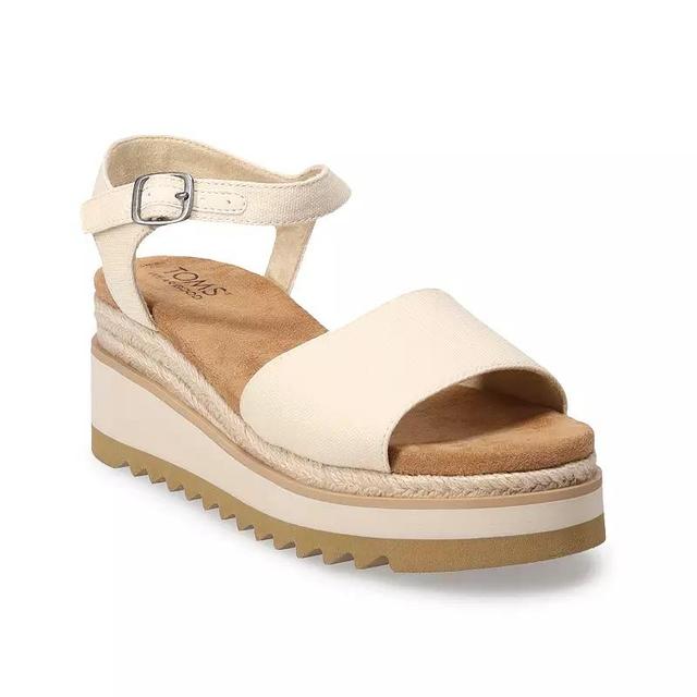 TOMS Flora Womens Platform Sandals Product Image