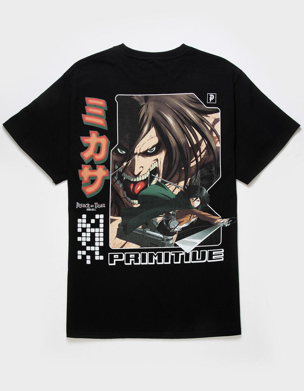 PRIMITIVE x Attack On Titan Mikasa Mens Tee Product Image