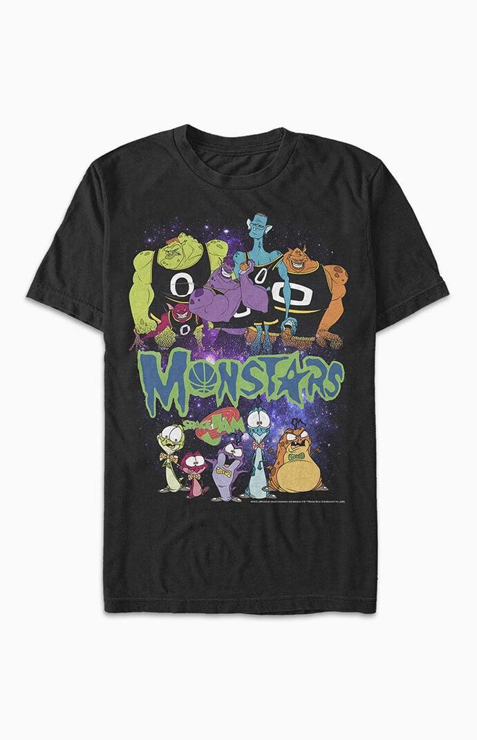 Womens Space Jam Monstar Squad T-Shirt Product Image