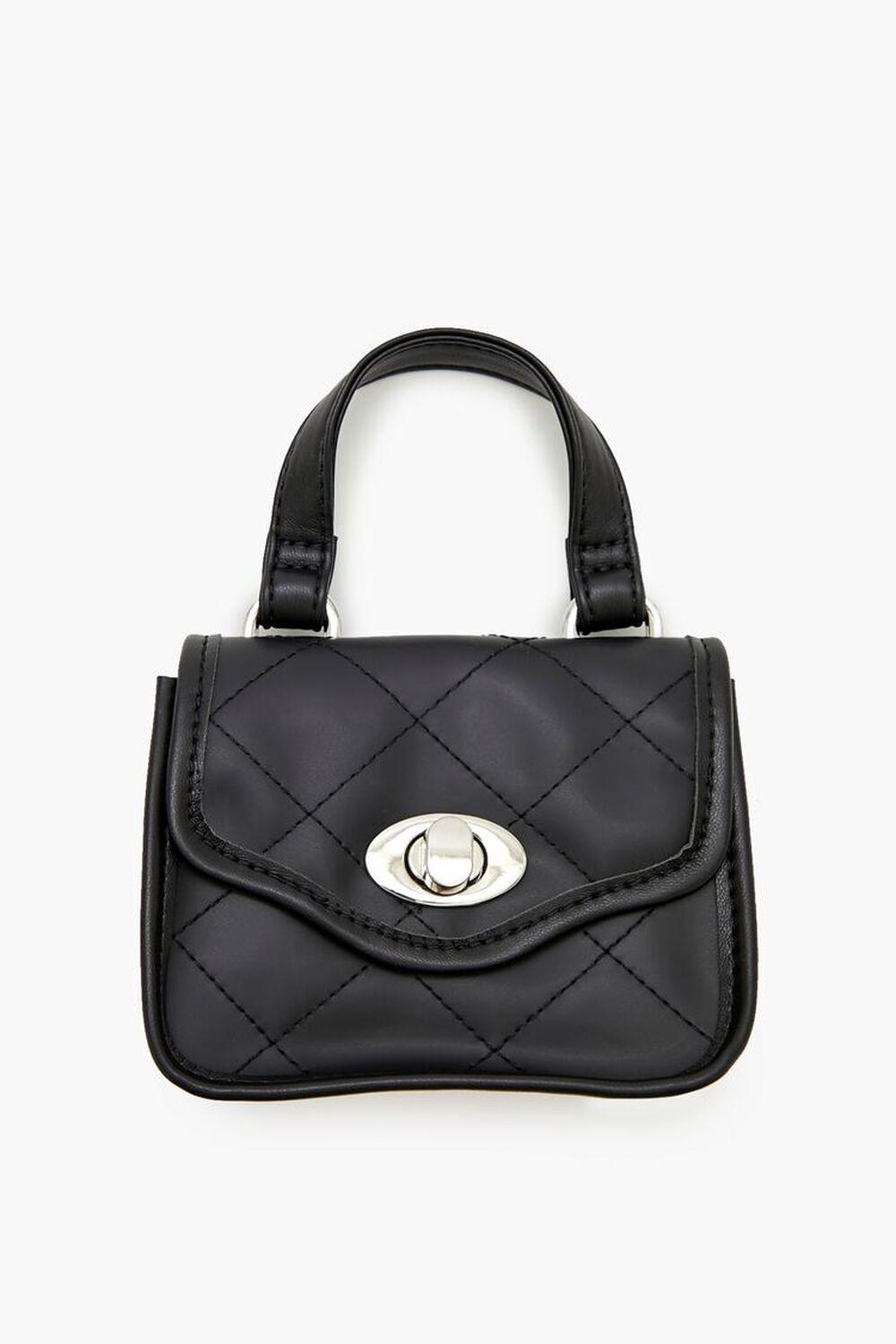 Quilted Faux Leather Crossbody Bag | Forever 21 Product Image