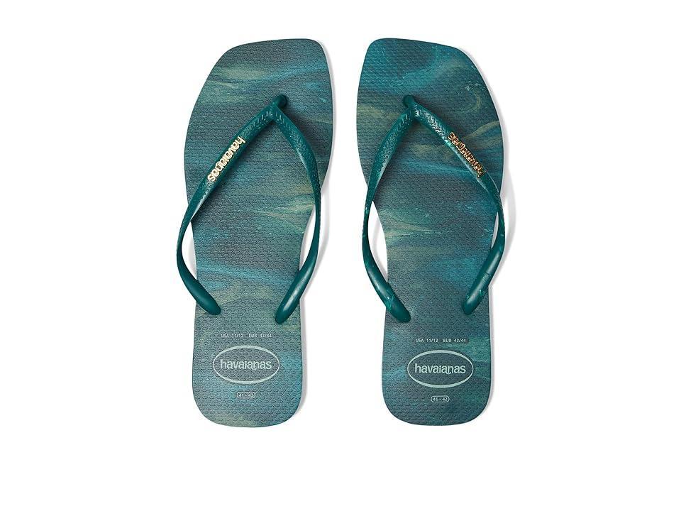 Havaianas Slim Square Trendy (Pantanal ) Women's Sandals Product Image