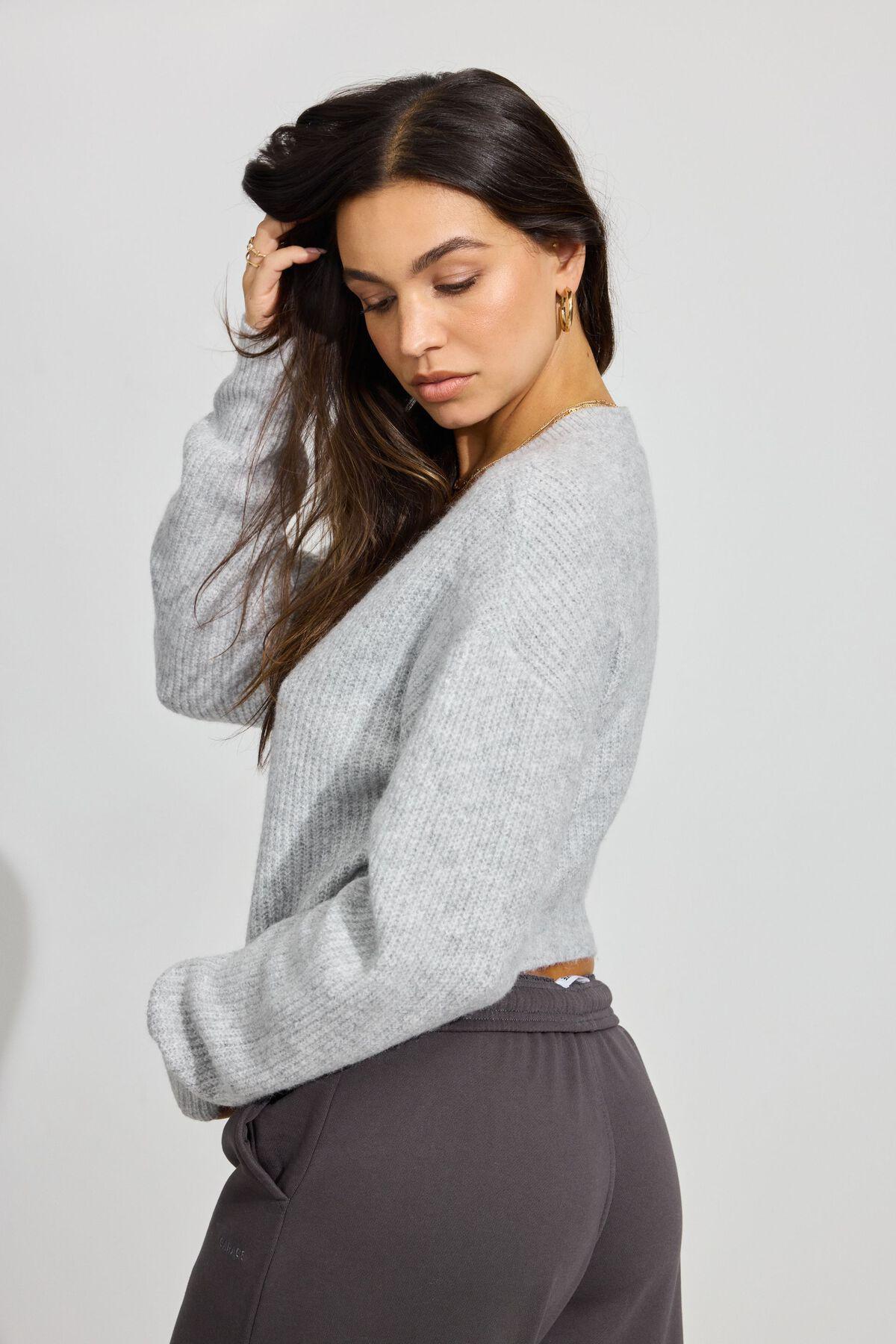 Cozy V Neck Sweater Product Image