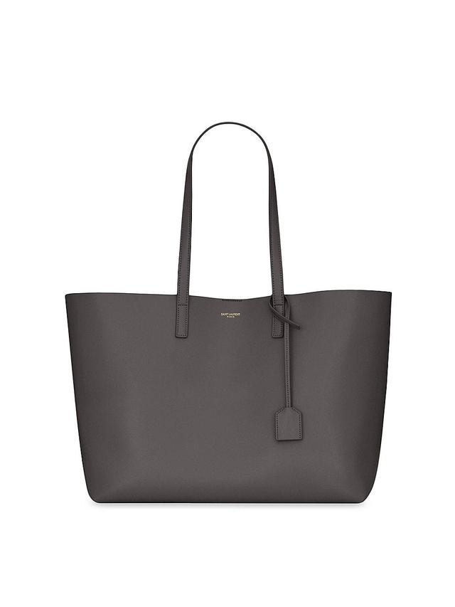 Womens Shopping Saint Laurent Tote Bag in Leather Product Image