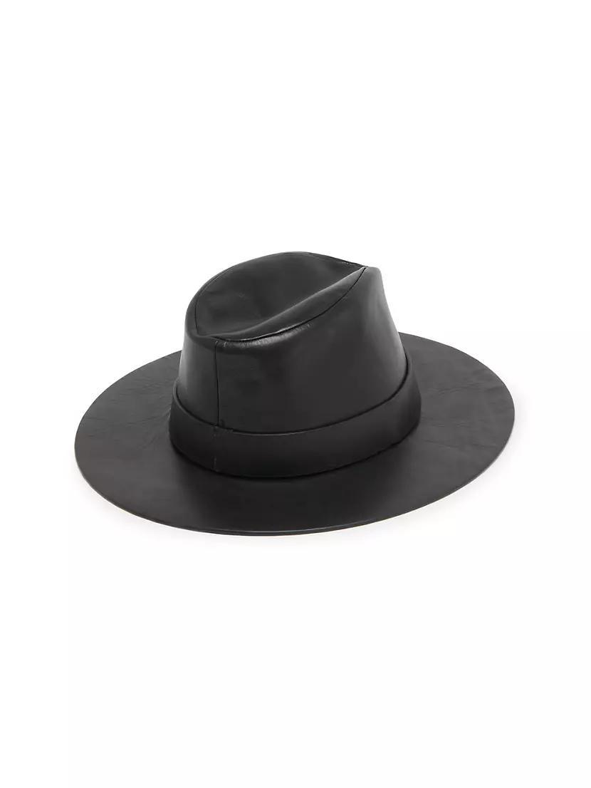 Poem Leather Fedora Product Image