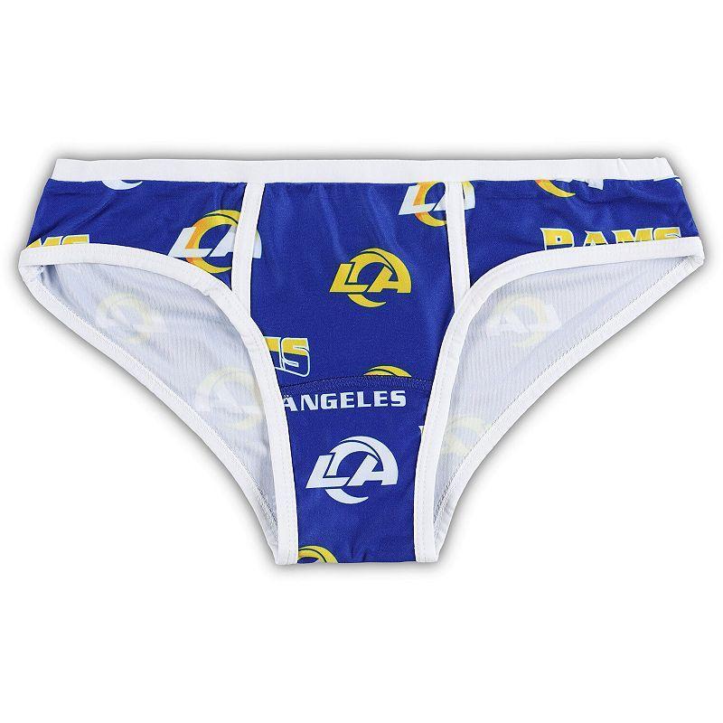 Womens Concepts Sport Los Angeles Rams Breakthrough Allover Print Knit Panty Blue Product Image