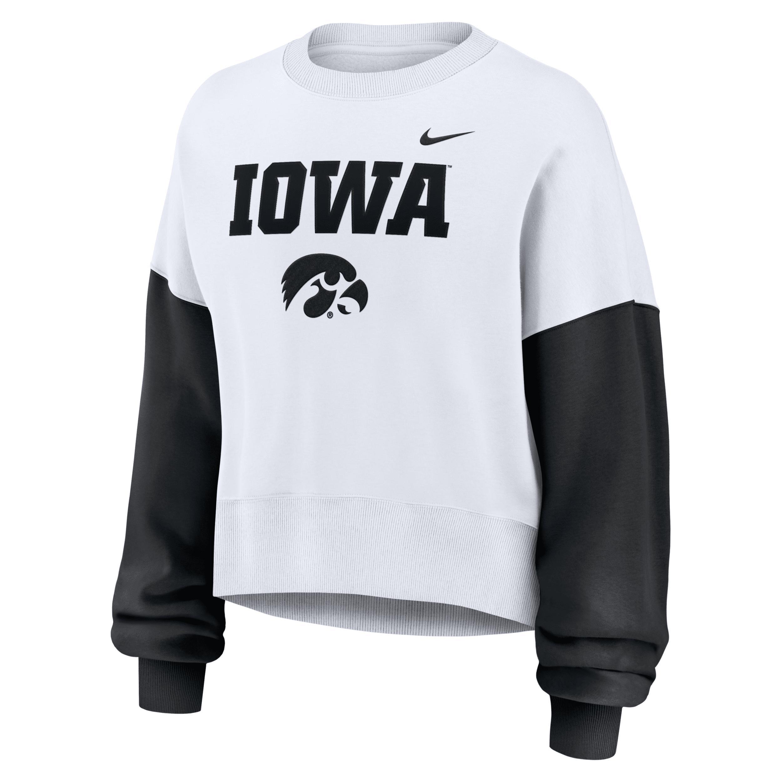 Iowa Hawkeyes Primetime Nike Women's College Pullover Crew Product Image