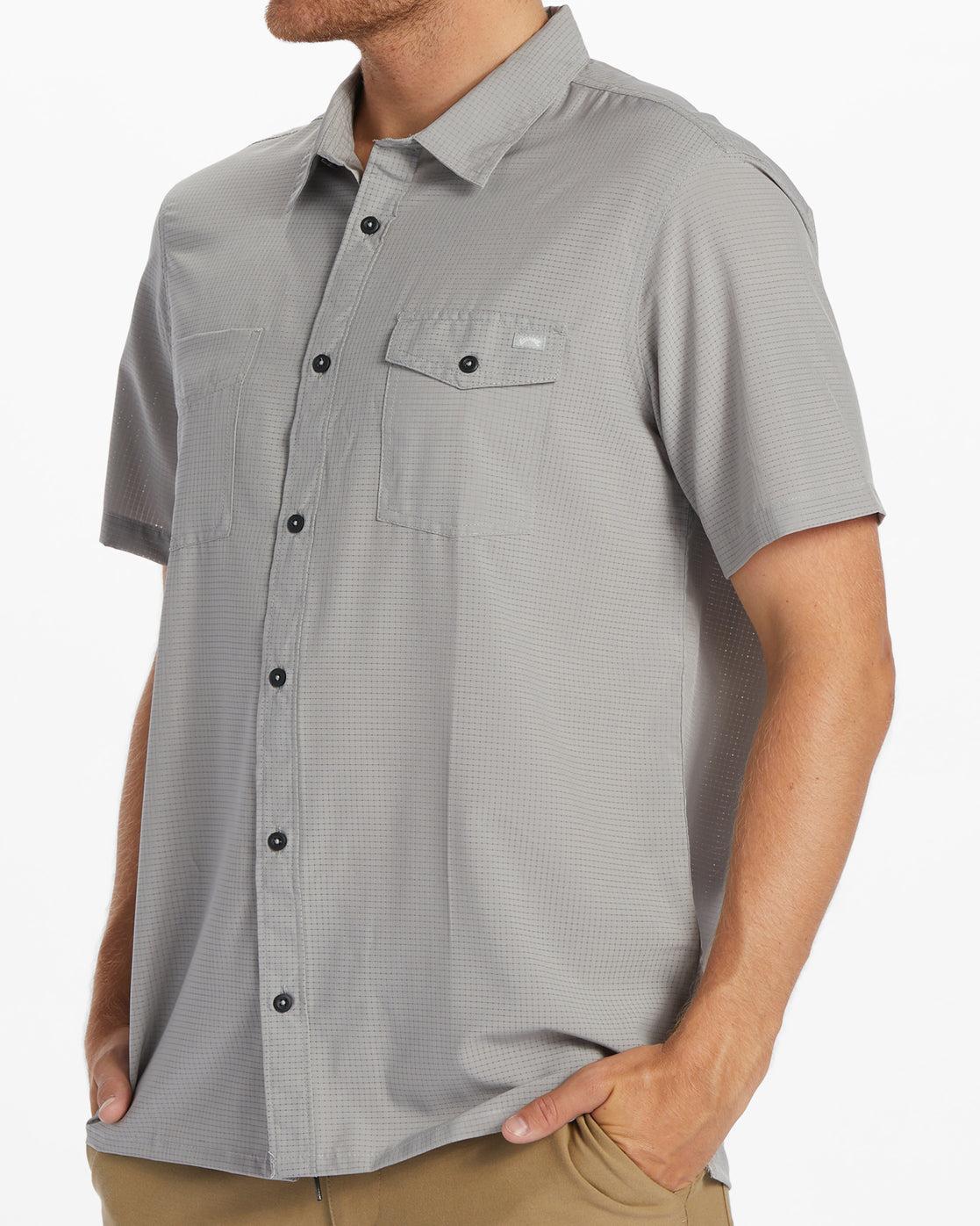 A/Div Surftrek Perf Short Sleeve Shirt - Alloy Male Product Image