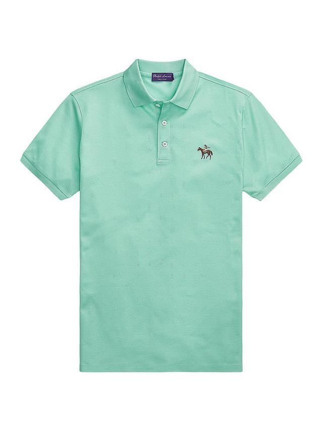 Mens Cotton Polo Shirt Product Image