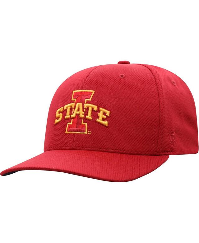 Mens Top of the World Cardinal Iowa State Cyclones Reflex Logo Flex Hat Product Image