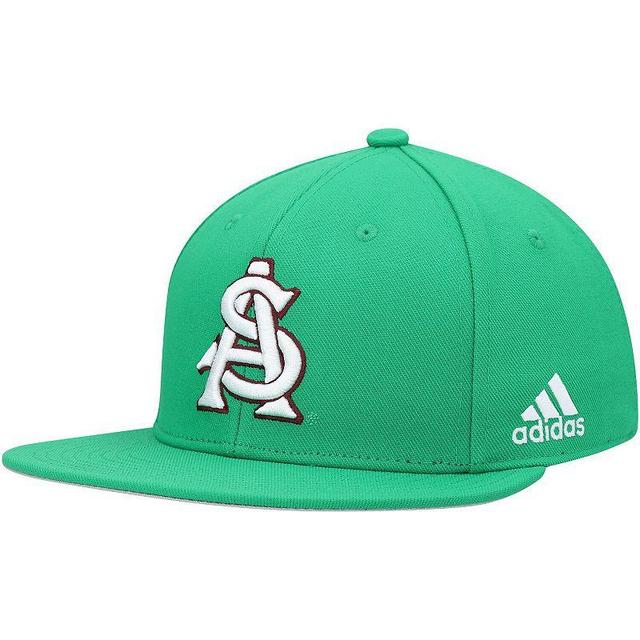 Mens adidas Green Arizona State Sun Devils On-Field Baseball Fitted Hat Product Image