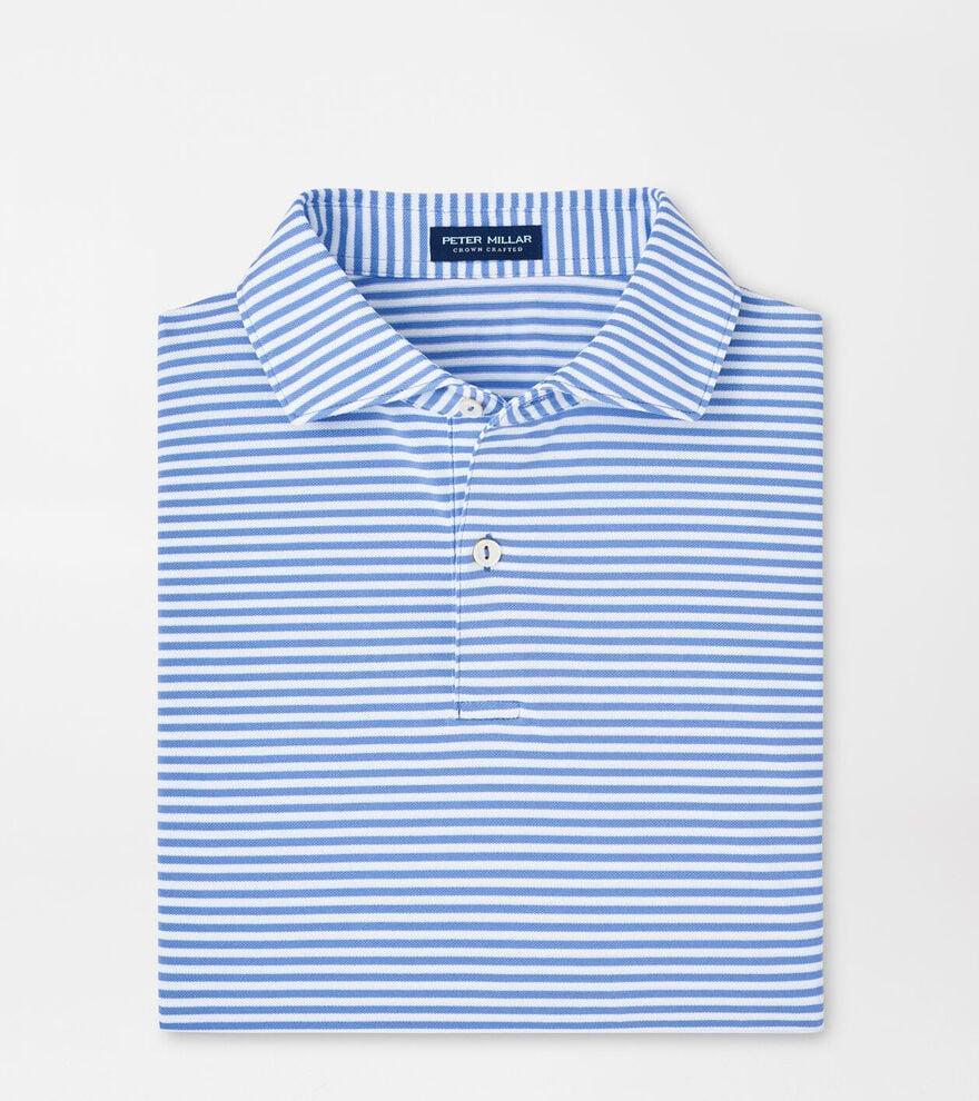 Peter Millar Mens Tempo Performance Mesh Polo | Color: Elixir | Size: M Product Image