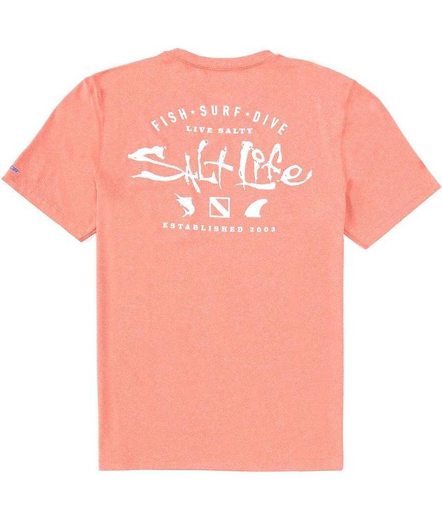 Salt Life Watermans Trifecta Graphic Short Sleeve Rashguard T-Shirt Product Image